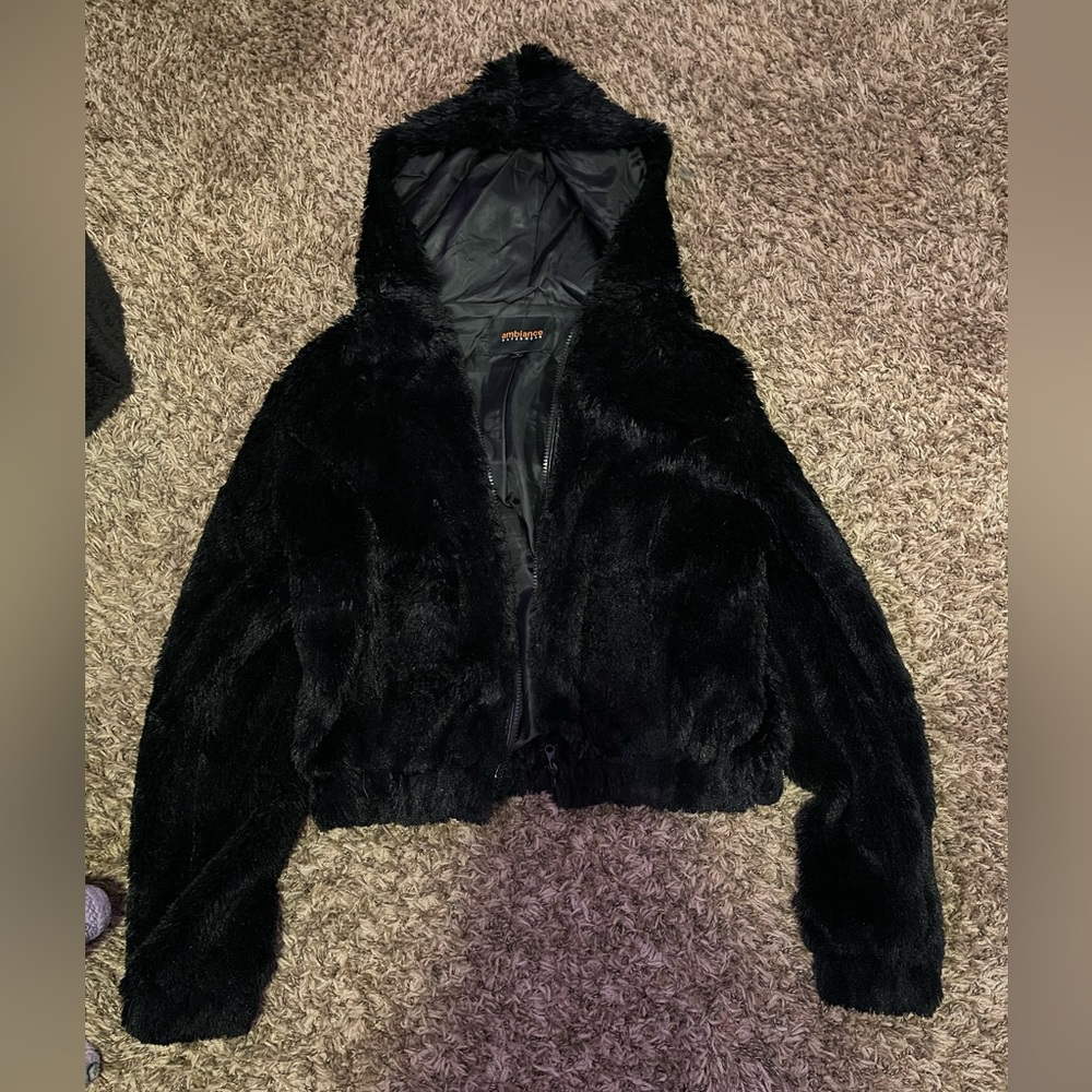 Ambiance Apparel medium black jacket